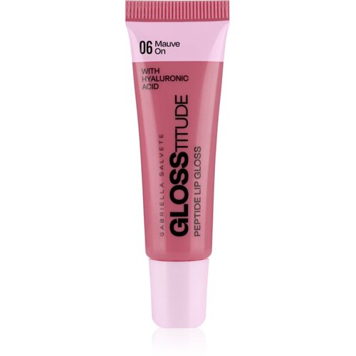 Gabriella Salvete Glosstitude Peptide Lip Gloss vlažilni sijaj za ustnice odtenek 06 Mauve On 10 ml Cene