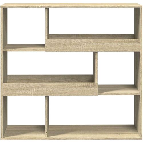 VidaXL Ormarić za knjige / sobna pregrada boja hrasta 100x33x94,5 cm Slike