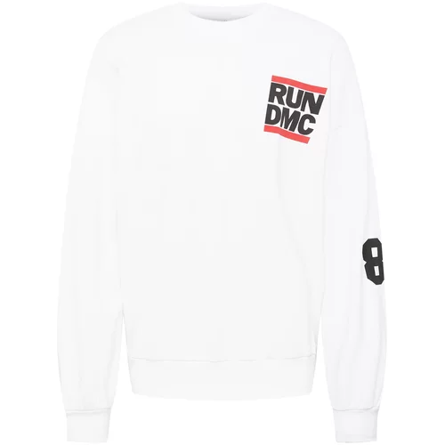 Only & Sons Sweater majica 'WILL' crvena / crna / bijela