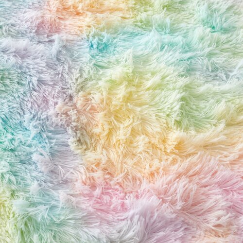 Catherine Lansfield Enojna otro&amp;scaron;ka posteljnina iz mikropli&amp;scaron;a 135x200 cm Rainbow Cuddly &amp;ndash; Slike