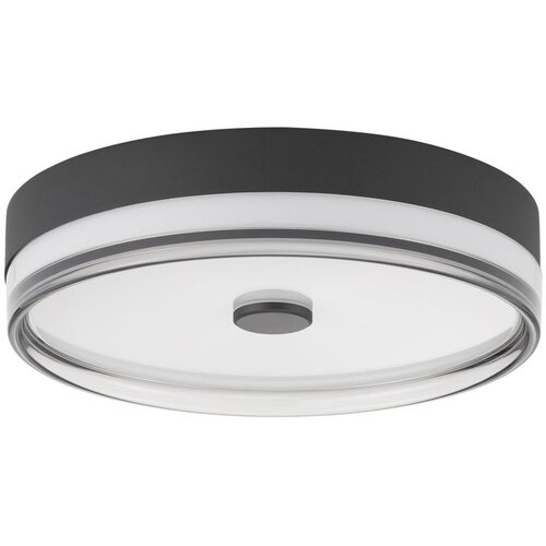 Nova Luce Mat črna jeklena LED zatemnitvena stropna svetilka Helios &ndash; Cene