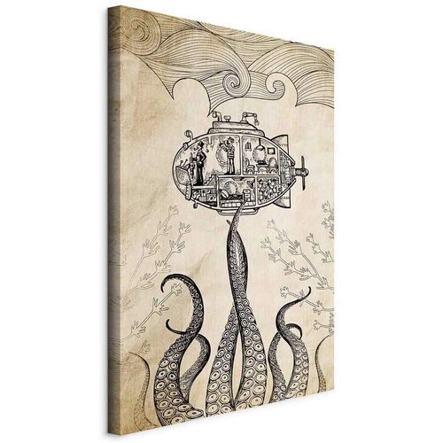 Artgeist Slika Na Platnu Vintage Submarine Cene