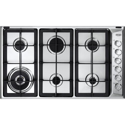 DeLonghi Vgrajena plinska kuhalna plo&amp;scaron;ča De&amp;#039;Longhi pli 69 ghd iz nerjavečega jekla, (5000542612) Slike