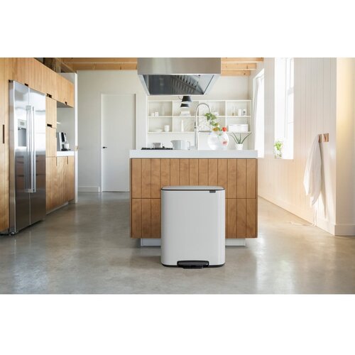 Brabantia Ko&amp;scaron; za odpadke s pedalom Bo, 2 x 30L - bela Slike