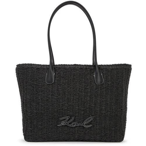 Karl Lagerfeld Torba za na plažo črna Cene