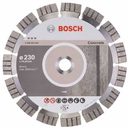 Bosch Dijamantna rezna ploča Best for Concrete Slike