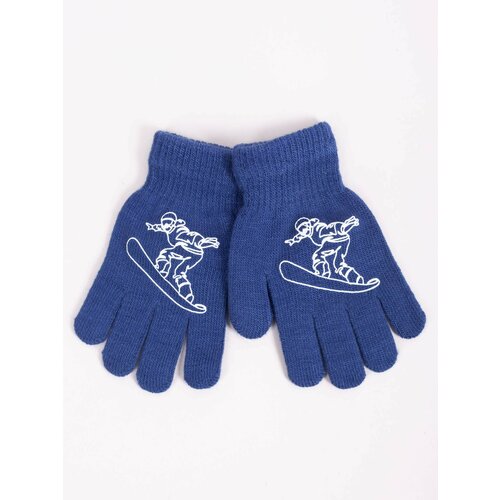 Yoclub Kids's Gloves RED-0012C-AA5A-022 Cene