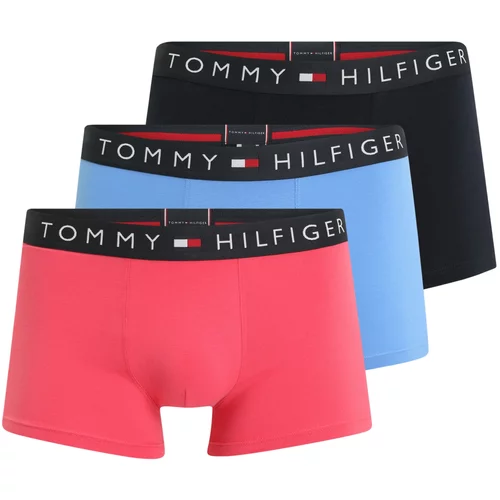 Tommy Hilfiger Underwear Boksarice svetlo modra / rdeča / črna / bela