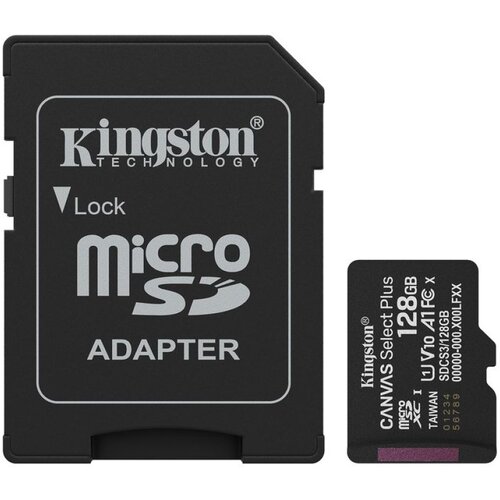 Kingston Canvas Select Plus microSD kartica 128 GB s adapterom, 150 MB/s, A1 Cijene