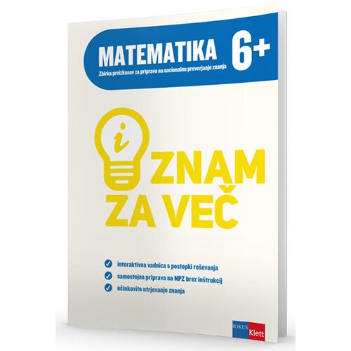  ZNAM ZA VEČ - MATEMATIKA 6+ NPZ INTERAKT, Cene