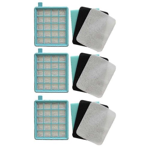 INORCO Komplet 3 Hepa filtrov za Fc8470 Fc8471 Fc8472 Fc8473 Fc8474 Fc8476 Fc8477 dodatke za sesalnik, (21985590) Slike
