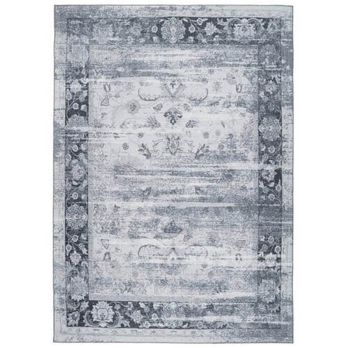 Kayoom RAVNO TKANA PREPROGA Galaxy 1225 Grau / Blau 120/180 cm tkano modra, siva Cene