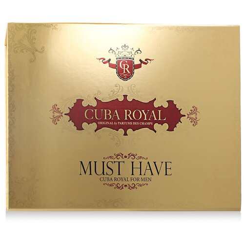 Cuba Royal darilni set toaletna voda 100 ml +vodica po britju 100 ml + gel za prhanje 200 ml + deodorant 200ml + toaletna voda 35ml za mo&amp;scaron;ke Slike