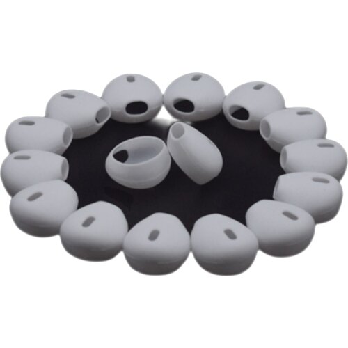 INF Silikonske nadomestne konice za slu&scaron;alke 15-16 mm 10 par White, (21246143) Cene