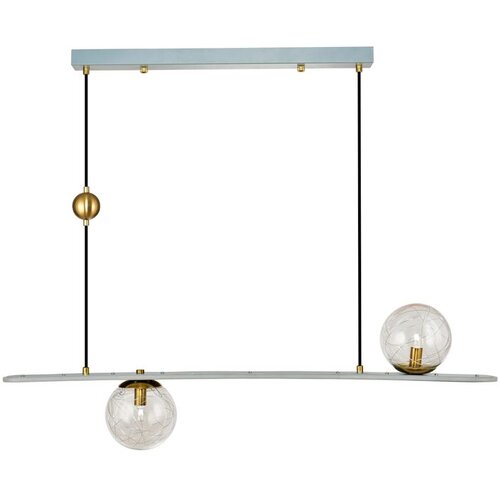 Vidik 21790 LED LUSTER+2xG9 PLAVI S ZLATNIM DETALJIMA Cene