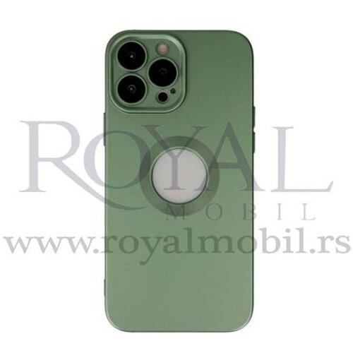  futrola color circle za iphone 14 pro (6.1) tamno zelena Slike