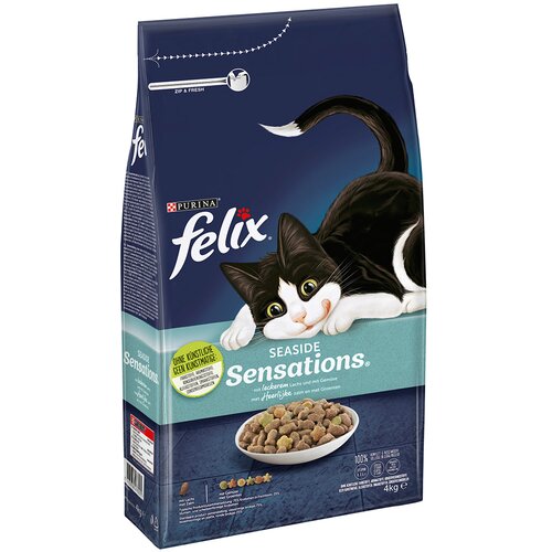 Felix Seaside Sensations z lososom - Varčno pakiranje: 2 x 4 kg Cijene