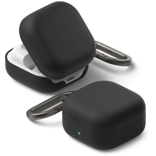 Ringke SILIKONSKI OVITEK ZA SAMSUNG GALAXY BUDS 4 4 PRO ČRNI, (5000259219) Slike