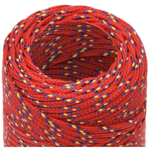  Brodski konop crveni 2 mm 250 m od polipropilena Slike