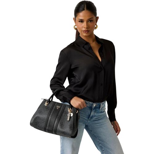 Guess Torbe ELSIE SHOULDER BAG HWSS96 72070 Siva Slike