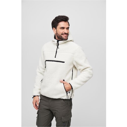 Brandit Teddyfleece Worker Pullover Jacket White Slike