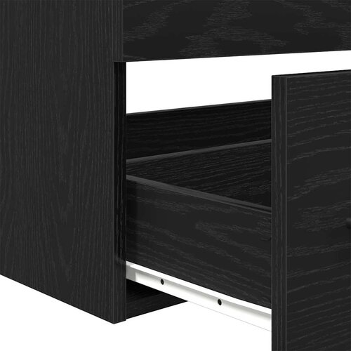  za sudoper s ladicama Crni hrast 90 x 45 x 1.5 cm Slike