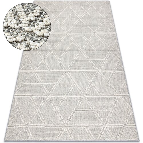 RugsX Preproge Preproga JERSEY 19241 siv - Rombov, geometrična 140x190 cm Siva Cene
