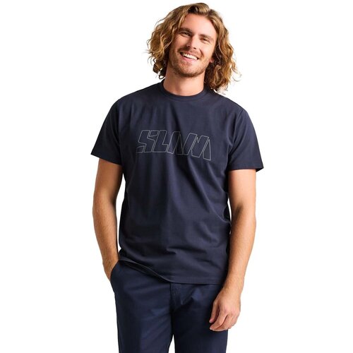 Slam Majice &amp;amp; Polo majice Logo T-Shirt Modra Slike