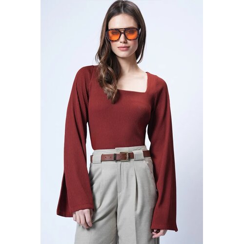 Trend Alacati Stili Ženska bluza Alc-X14748, Narandžasta Cene