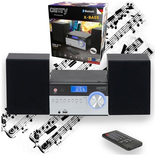 Adler fM USB Mini Hi Fi sistem CD-ROM glasbeni stolp Bluetooth X- BASS CR1173 Cene