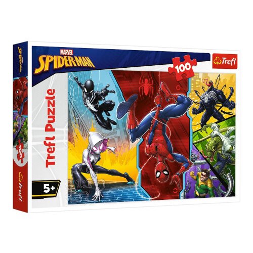 Tref line 16347 puzzle 100 delova spider ( T63476 ) Slike