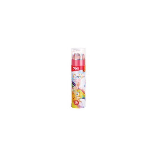 Deli DRVENE BOJICE U TUBI + REZAČ 1/24 EC00327 Cene