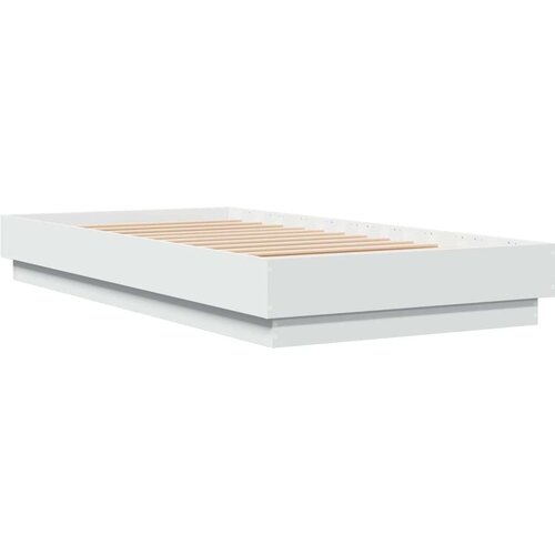  Okvir za krevet bijeli 90x190 cm konstruirano drvo Slike