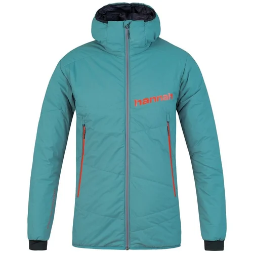 HANNAH Men's insulated jacket with hood GABBER HOODY brittany blue