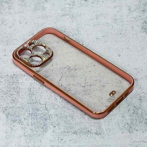 Telempire Maska za telefon Cirkon Camera za iPhone 13 Pro 6.1 roze Slike