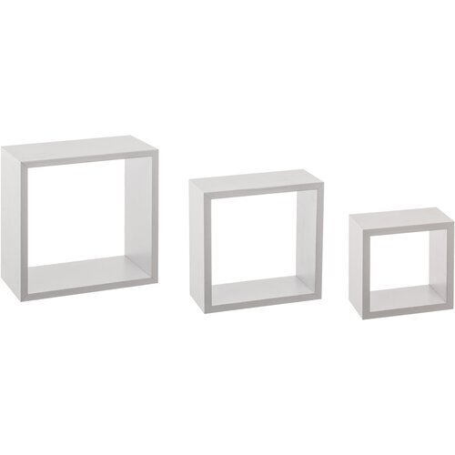 5five FIVE police cube 3/1 25x9x25cm mdf bijela Slike