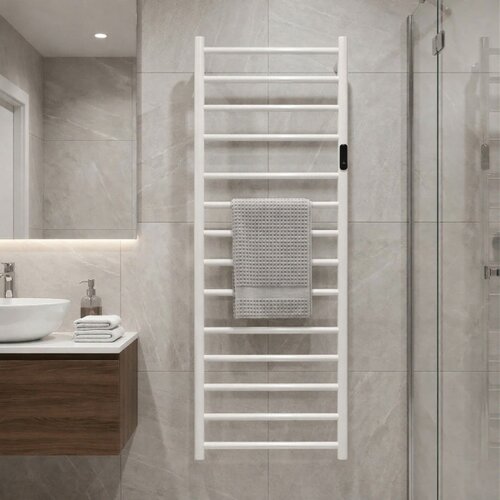  Električni su&amp;scaron;ač pe&amp;scaron;kira 45x132 cm 180W inox/bela Slike
