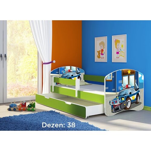 ACMA Krevet za decu Green 140x70 2 38 Slike