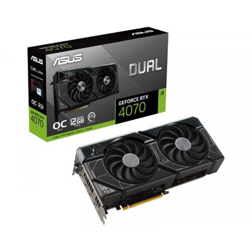 Asus VGA DUAL-RTX4070-O12G NVIDIA GeForce RTX 4070 12GB GDDR6X Cijene