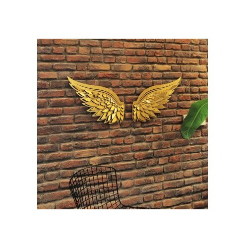 Wallxpert zidna dekoracija Angel Wings Metal Wall Art Set APT705 Slike