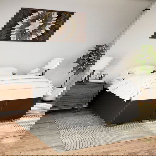Furnova Posteljni okvir črn 140x200 cm umetno usnje, (21934217) Slike