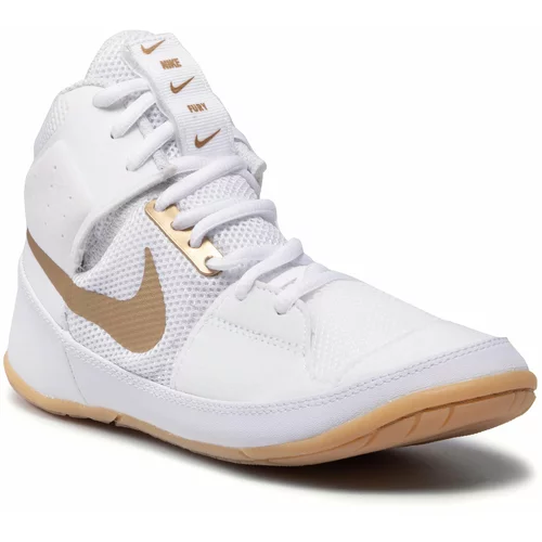 Nike Čevlji Fury AO2416 170 White/Metallic Gold/Cool Grey