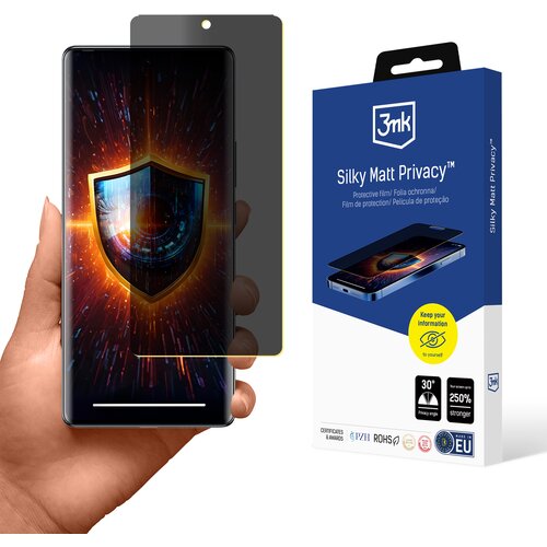 3mk SILKY MATT FILM ZA ZASEBNOST ZA TECNO SPARK 20 PRO+ ANTI-REFLEKS, (21977130) Slike