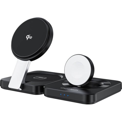 Choetech MAGNETNI POLNILEC 3V1 ZA MAGSAFE IPHONE 12 13 14 15 COMPACT, (5000292957) Cene