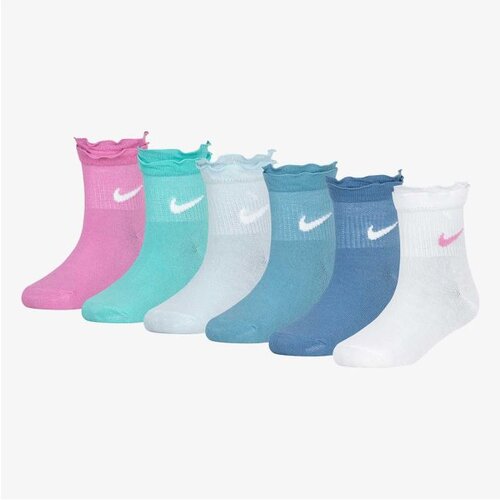 Jordan Nhg girls 6pk ruffle ankle soc Cene