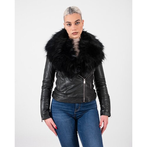 La Force Fashion ženska  invento kožna jakna valeria - crna Cene