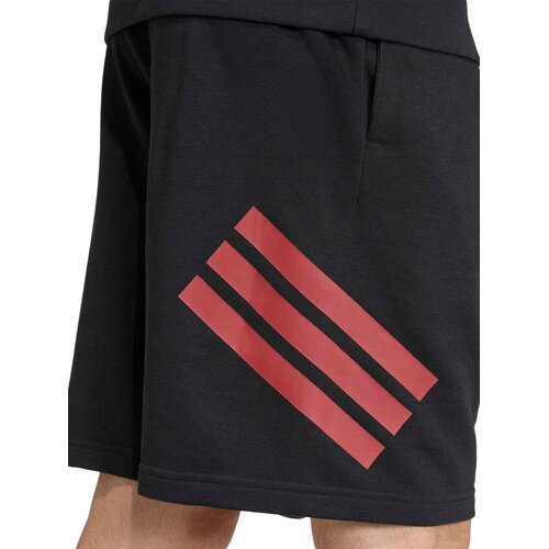 Adidas &amp;Scaron;portne hlače temno rdeča / črna Slike