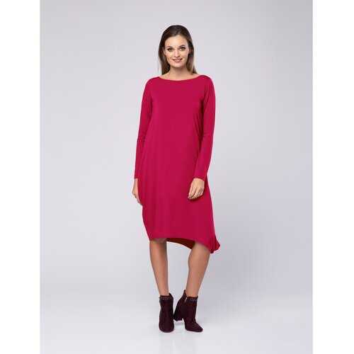 Look Made With Love Ženska haljina 509 Idygo tamnocrvena | Crveno Cene