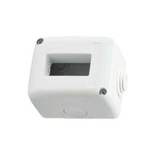 GEWISS GW27001 za&amp;scaron;tićeno kući&amp;scaron;te za sistemske uređaje - 1 GANG - RAL 7035 GREI - IP40 Slike