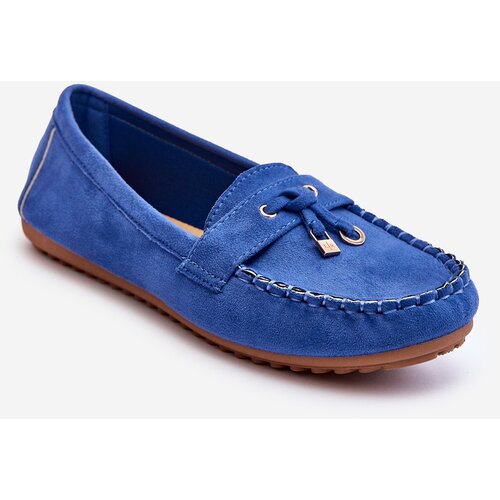 Kesi Classic suede moccasins Blue Good Time Cene